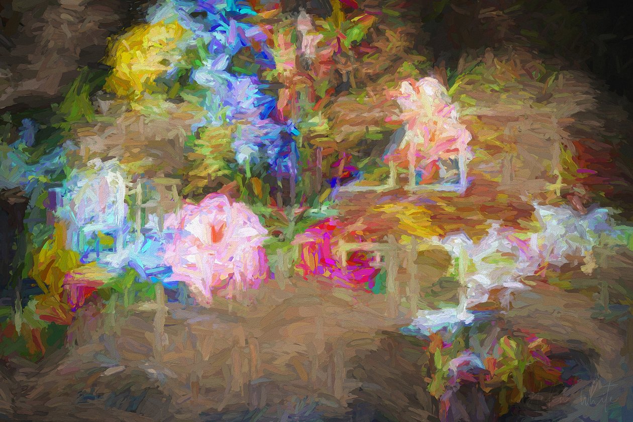Painterly Posy、2018、 作： ヘレンホワイト
