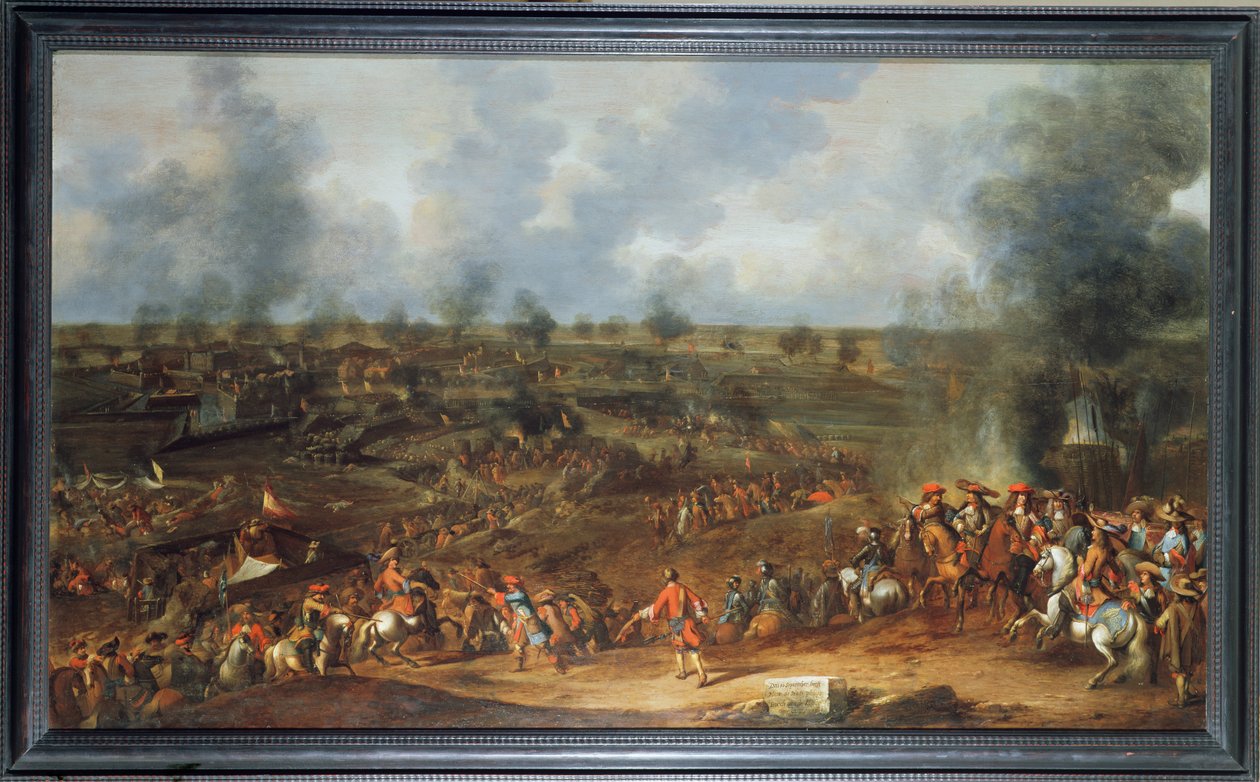 ナミュールの包囲、1692年、18世紀 作： ヘンドリック・ド・マイヤー