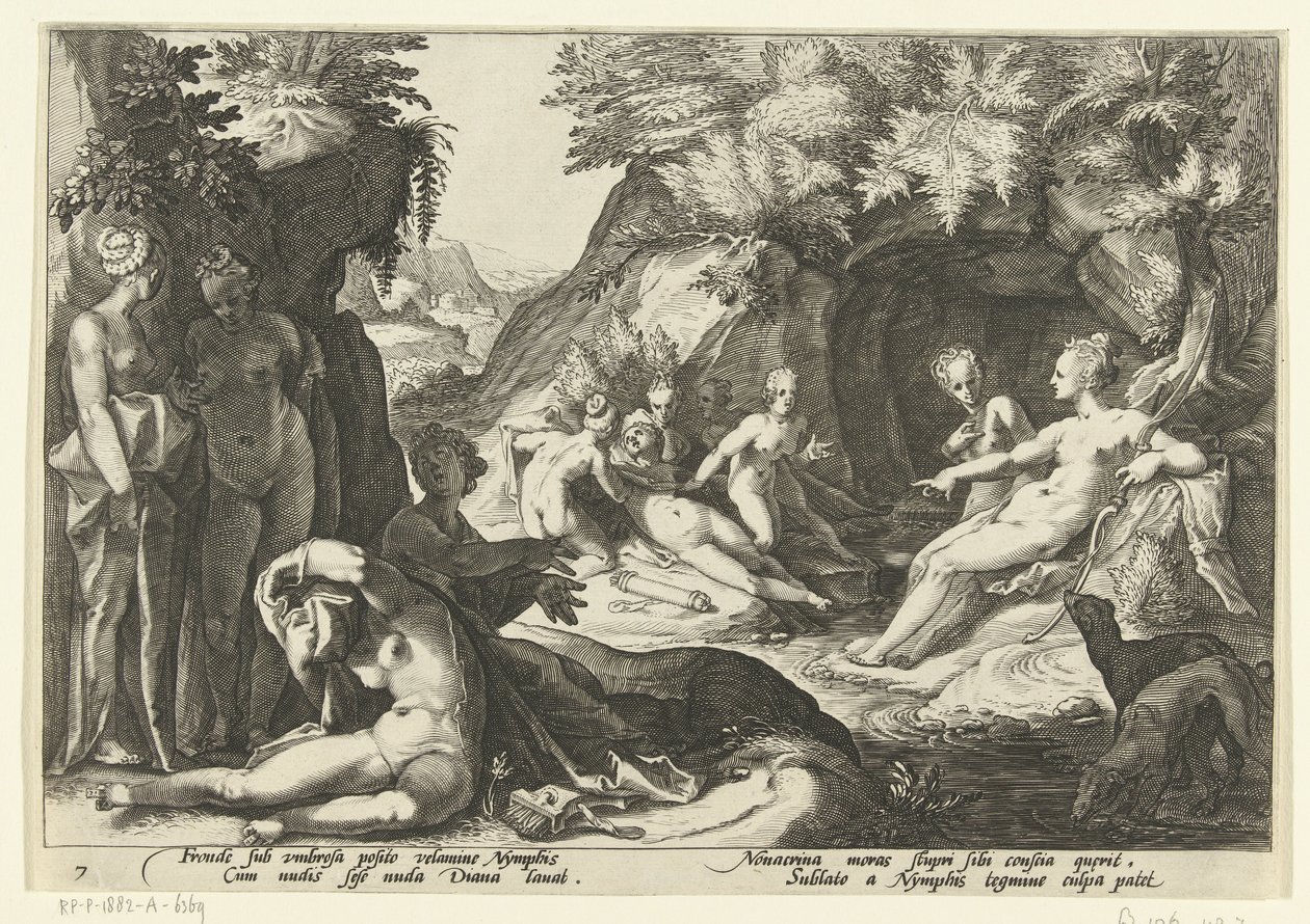 ダイアナがカリストの妊娠を発見 Ovid
