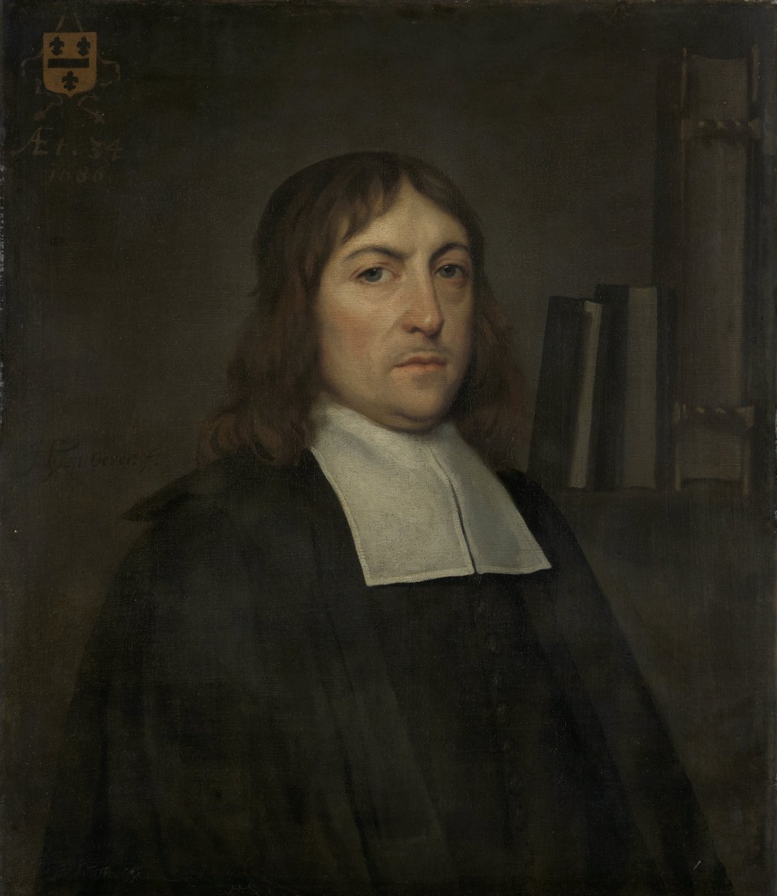 Barend Hakvoort (1652-1735) の肖像 作： ヘンドリック・テン・オーヴァー