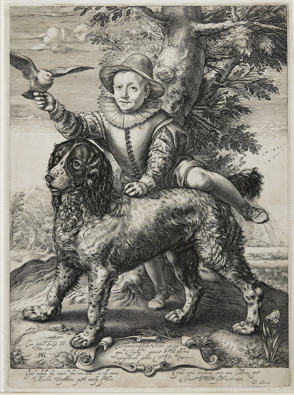 フレデリク・デ・フリース、1597 作： ヘンドリック・ゴルツィウス