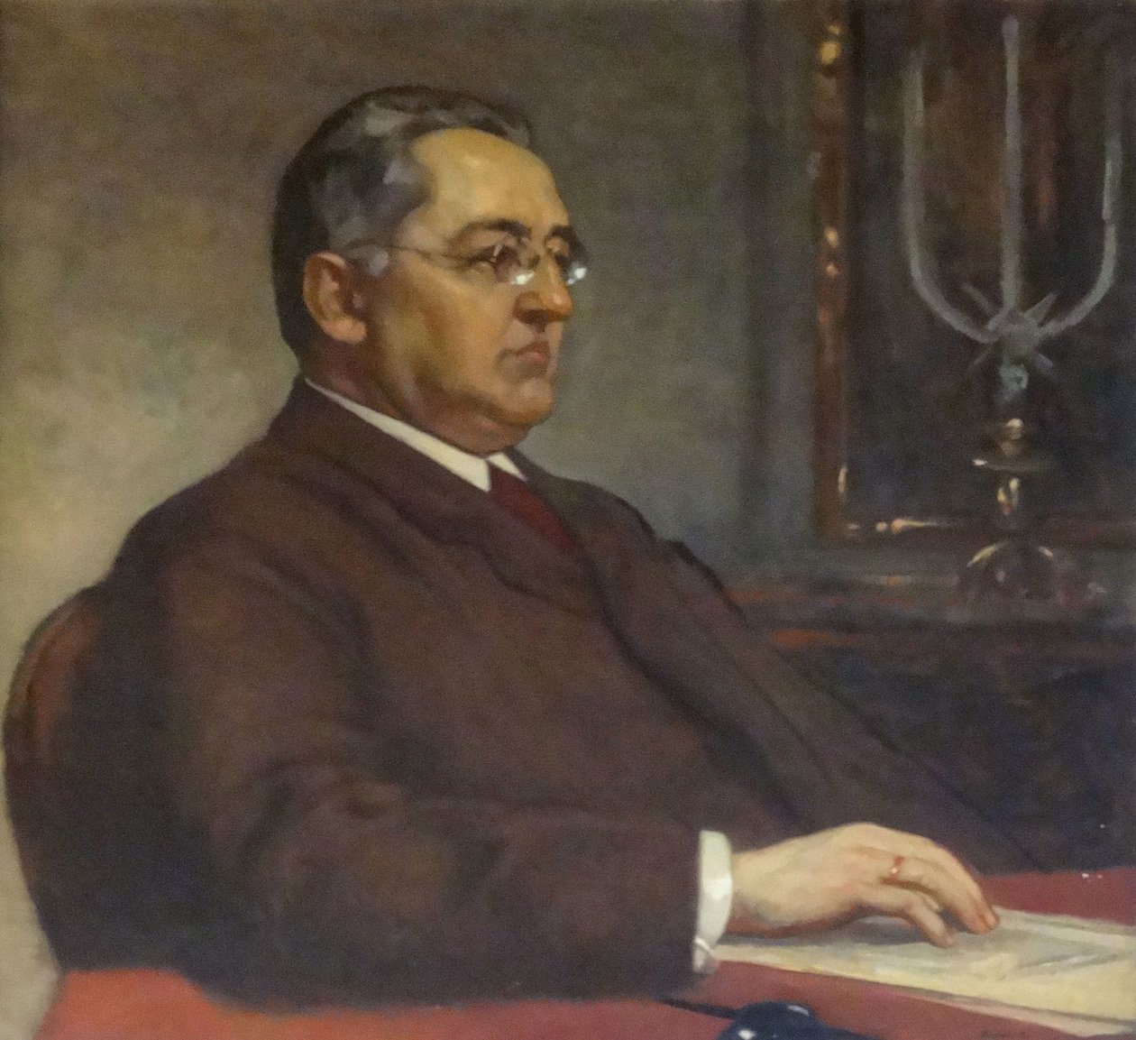 Hendrik IJssel de Schepper（1844-1909）の肖像 作： ヘンドリック・ヘイバーマン