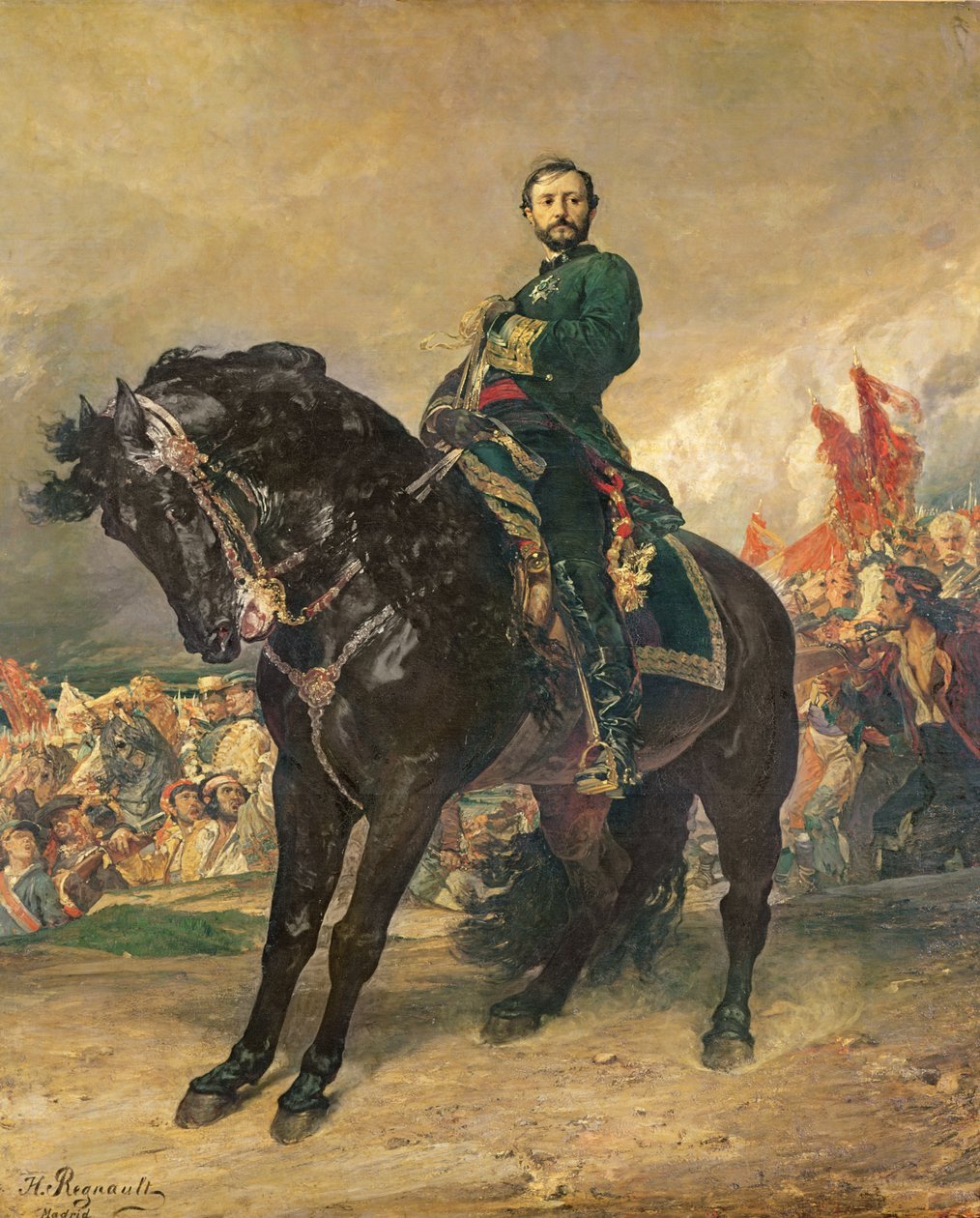 ファンプリムイプラット（1814-70）1868年10月8日、1869 作： アンリ・アレクサンドル・ジョルジュ・ルノー