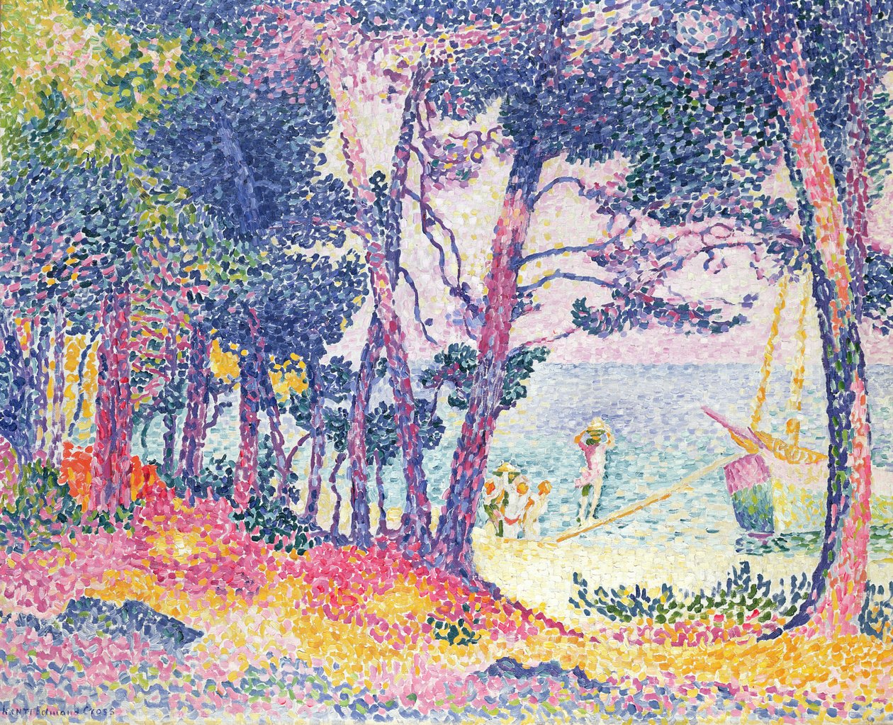 パイングローブ、1906年 作： アンリ・エドモンド・クロス