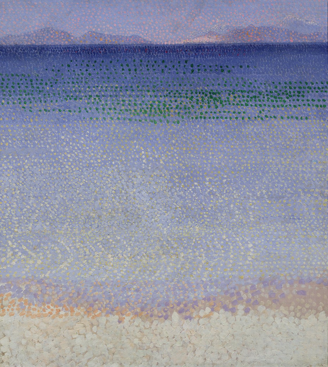 イルドール（イエール島、ヴァール）、1891-92年 作： アンリ・エドモンド・クロス