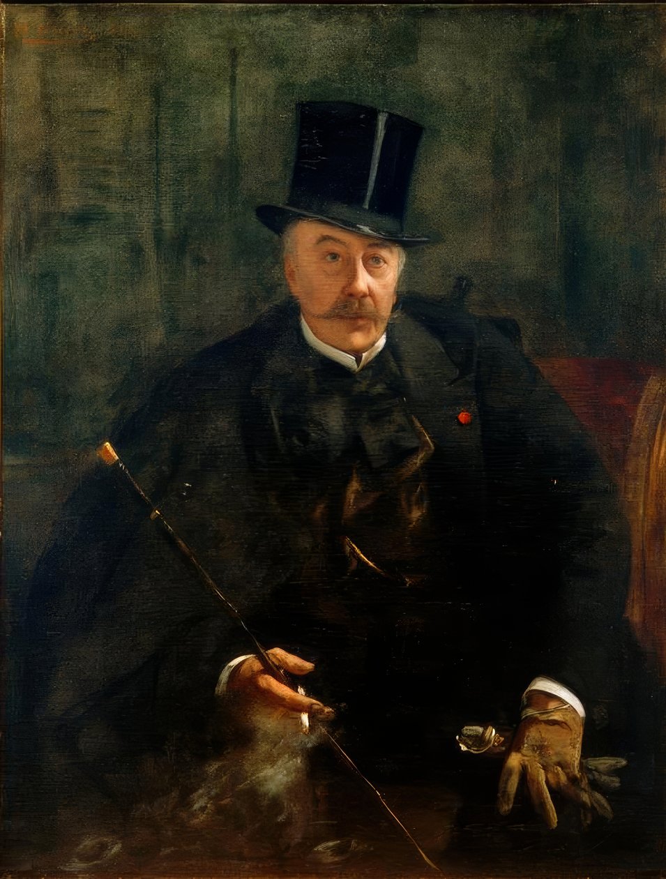 アルフレッドスティーブンス- Henri Gervexによる絵画 作： アンリ・ジェルベックス