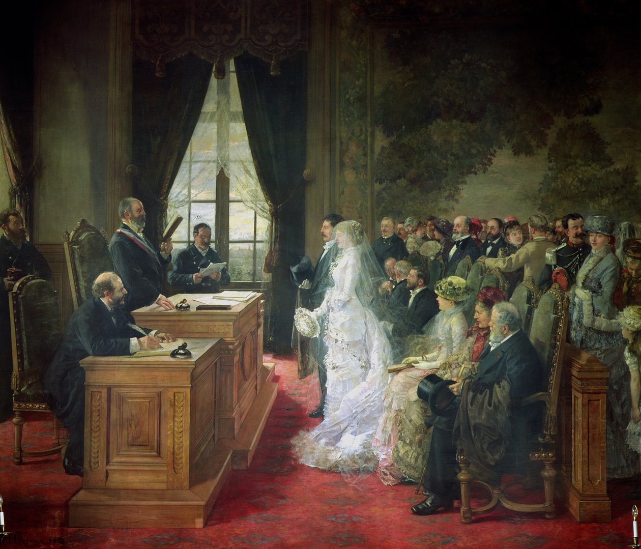 市民結婚、1881 作： アンリ・ジェルベックス