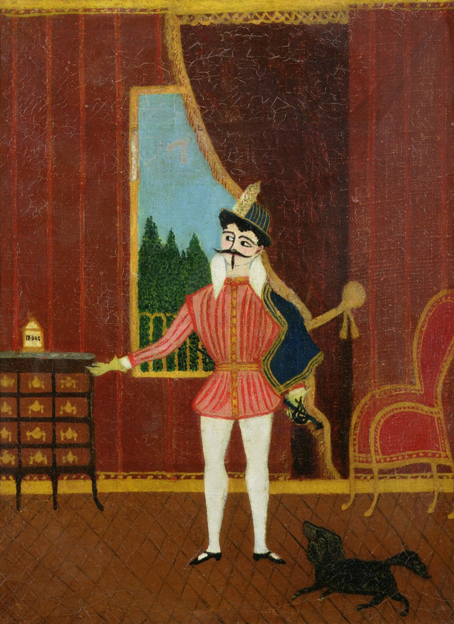 リトルナイト（ドンファン）c.1880 作： アンリ・ルソー