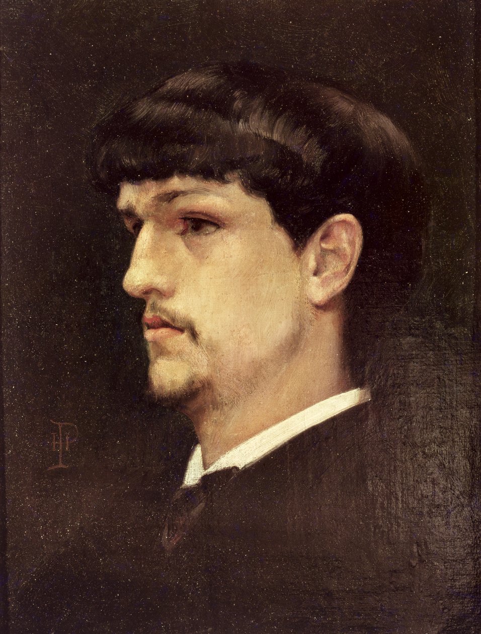 クロード・ドビュッシー（1862-1918）1886 作： アンリ・ルドヴィック・マリウス・ピンタ
