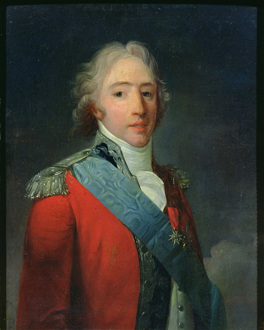 フランスのシャルルの肖像画（1757-1836）、アルトワ伯爵、未来のシャルルX王、ナヴァール 作： アンリ・ピエール・ダンルー