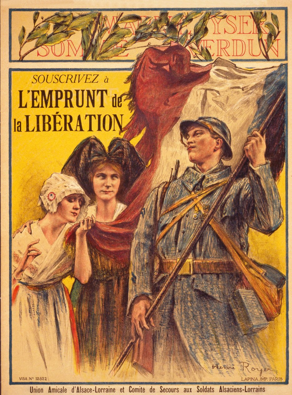 1917年頃の解放ローンに申し込む 作： アンリ・ロイヤー