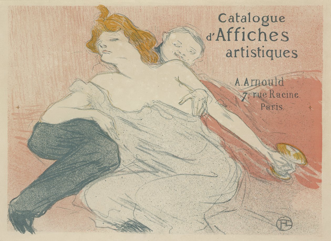 Debauche、1896 作： アンリ・ド・トゥールーズ・ロートレック