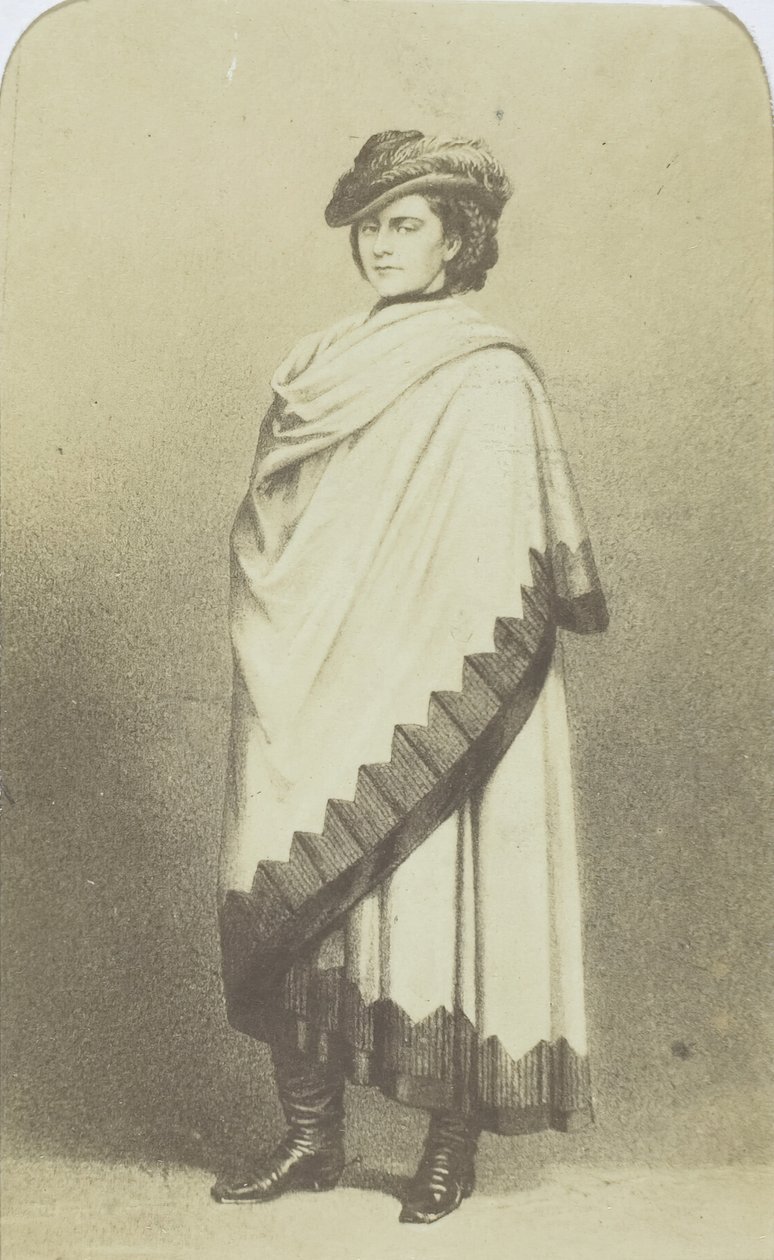 元ナポリ女王、1860～69年 作： アンリアレクシスオメルトルニエ