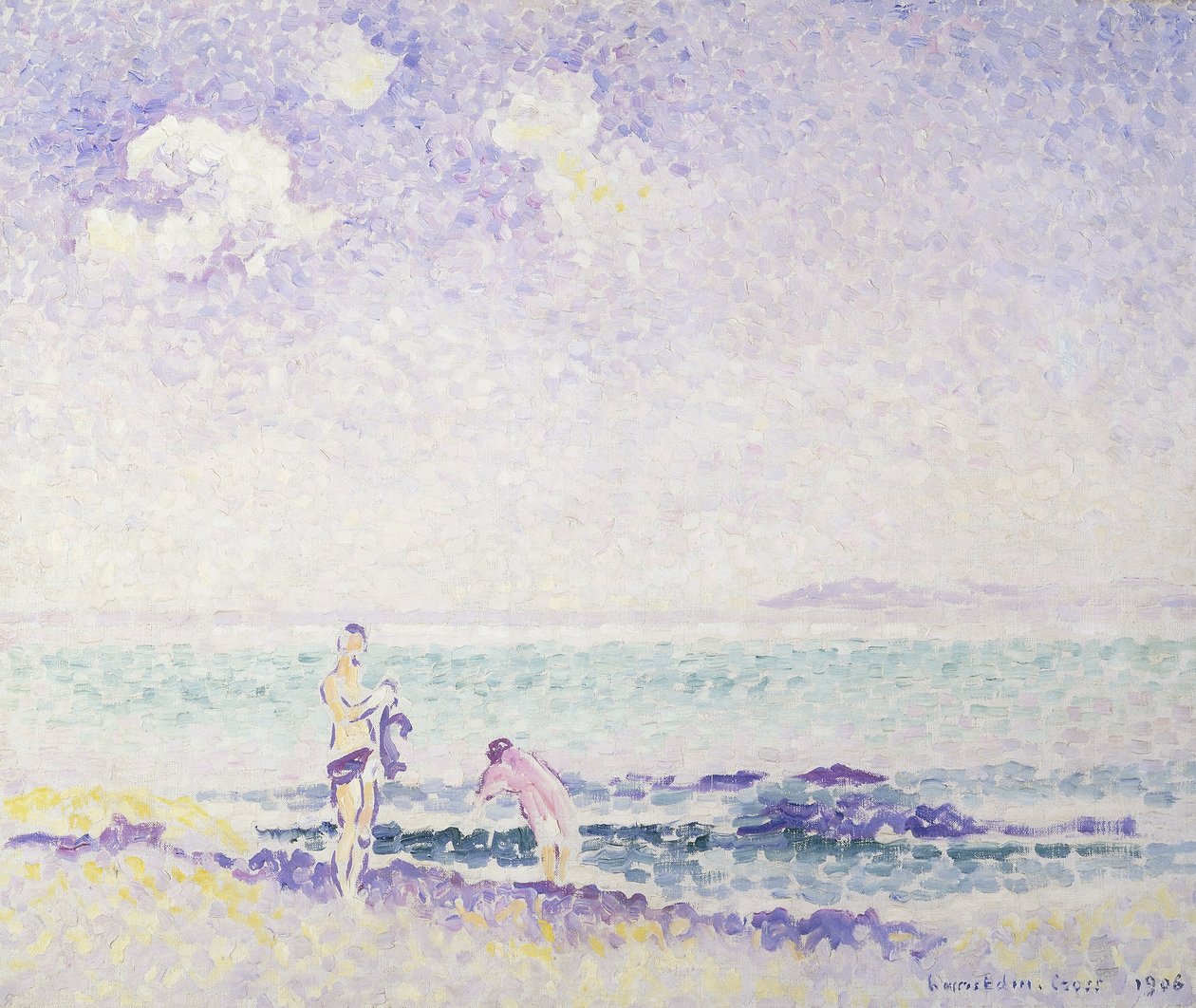 入浴者;入浴者、1906 作： アンリ・エドモンド・クロス