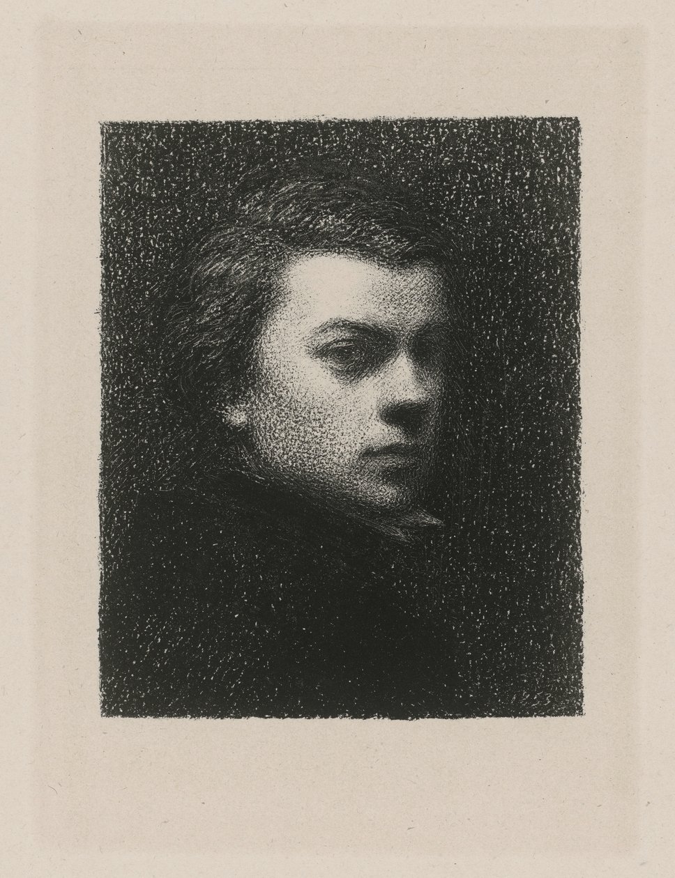 17歳の時の自画像 作： アンリ・ファンタン・ラトゥール