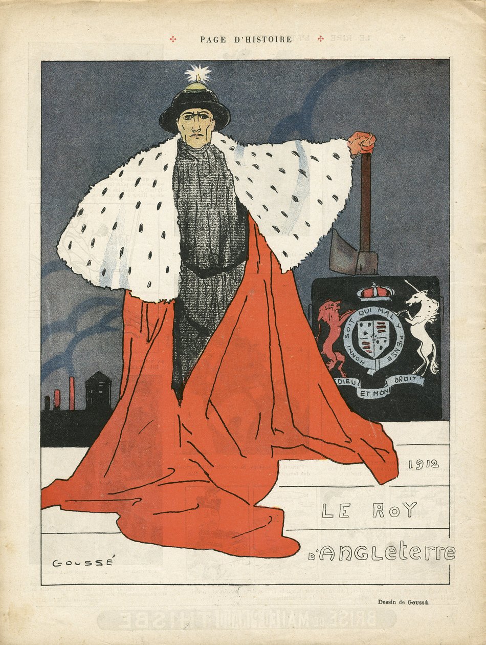 ル・リールのアンリ・グース (1872-1914) のイラスト 作： アンリ・グース