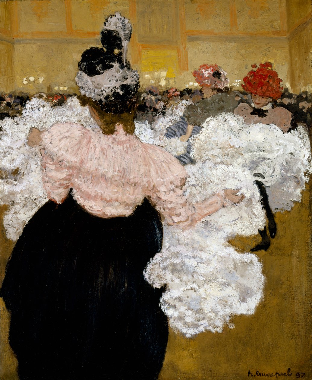 ムーランルージュ、1897年 作： アンリ・ジャック・エドゥアール・エヴヌポール