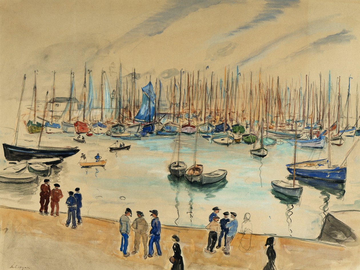 紡糸; Le Quai、 作： アンリ・ルバスク