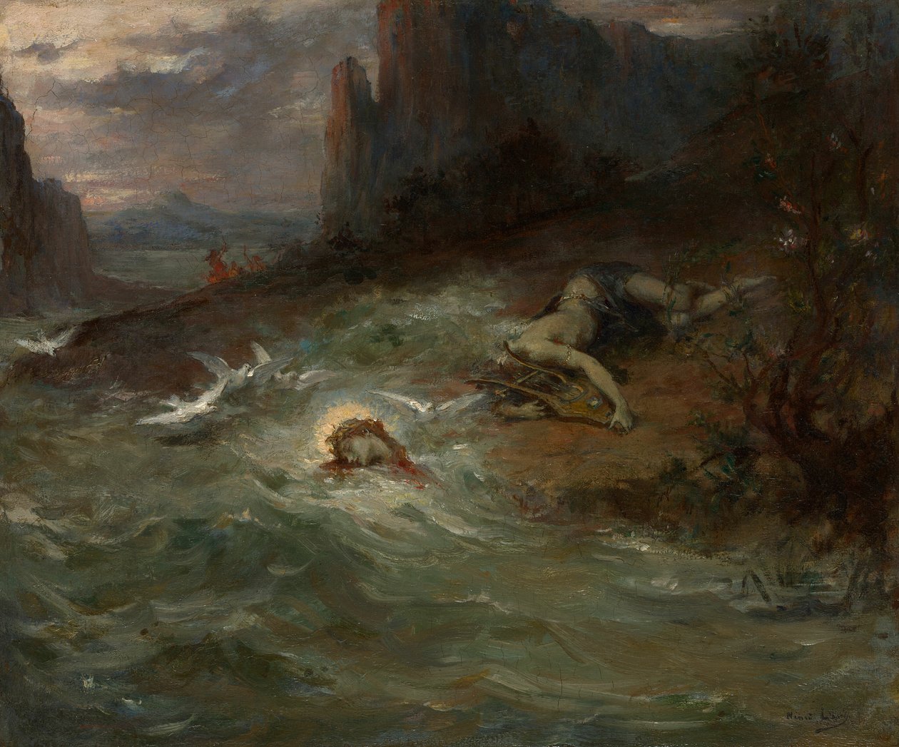 オルフェウスの死 作： アンリ・レオポルド・レヴィ