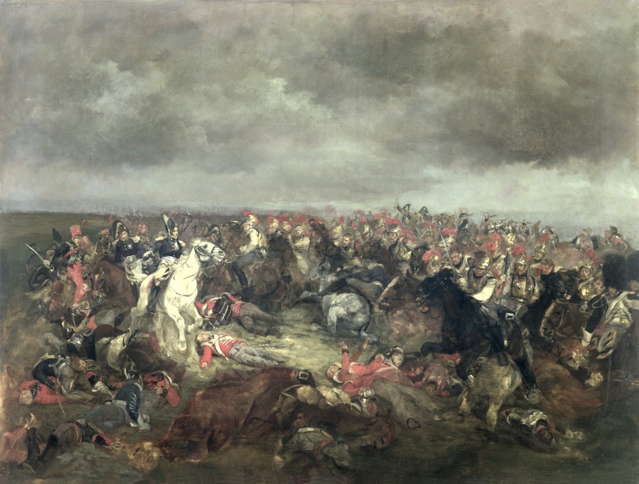 元帥ネイ（1769-1815）とウォータールー、1869 作： アンリ・ルイス・デュプレー