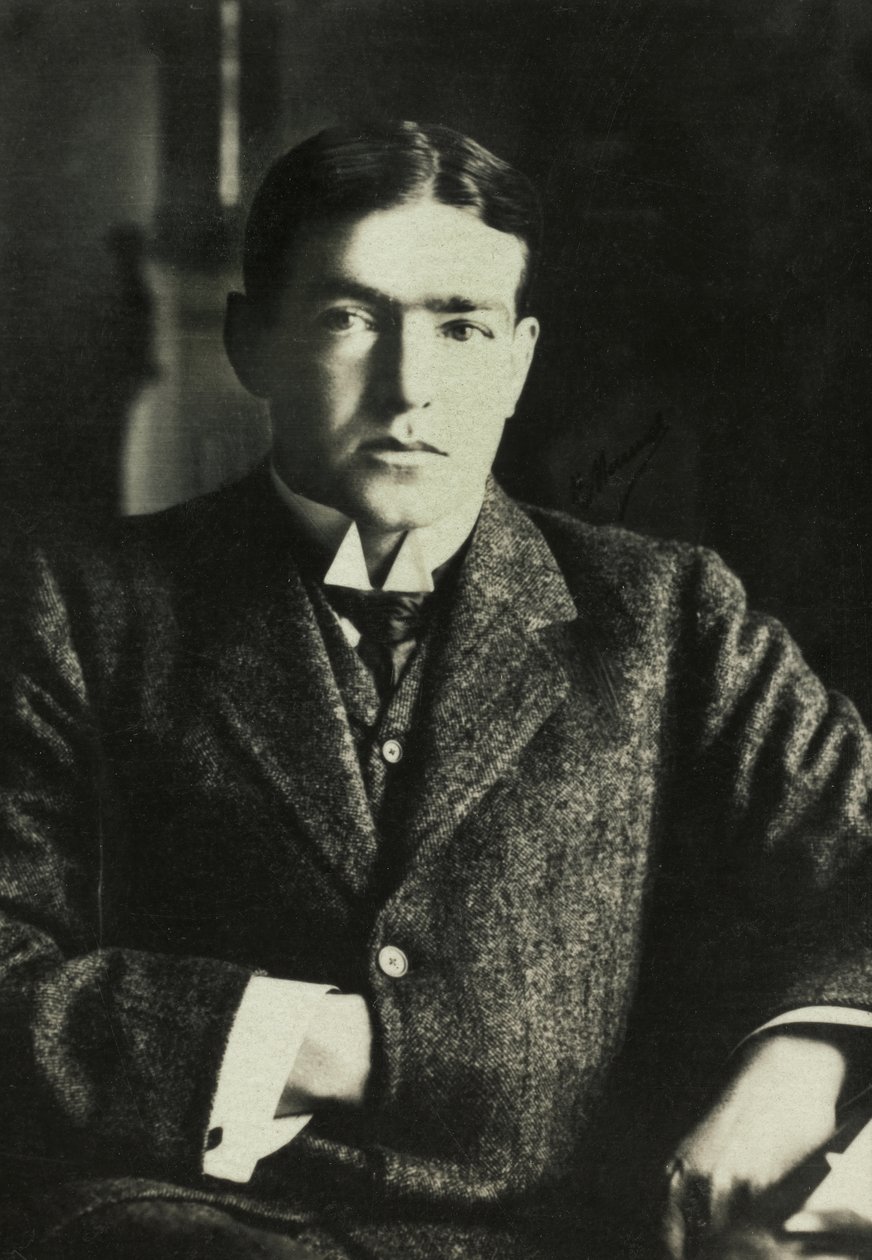 アーネスト・シェイクルトンの肖像 1905年頃（写真） 作： アンリ・マヌエル