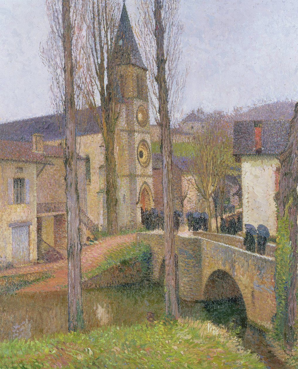 Labastide du Vertでミサの時間 作： アンリ・マーティン