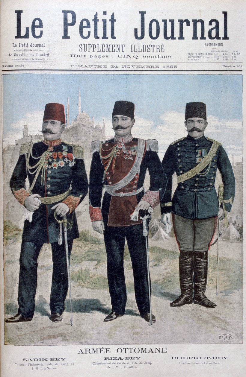 オスマン帝国軍、1895年