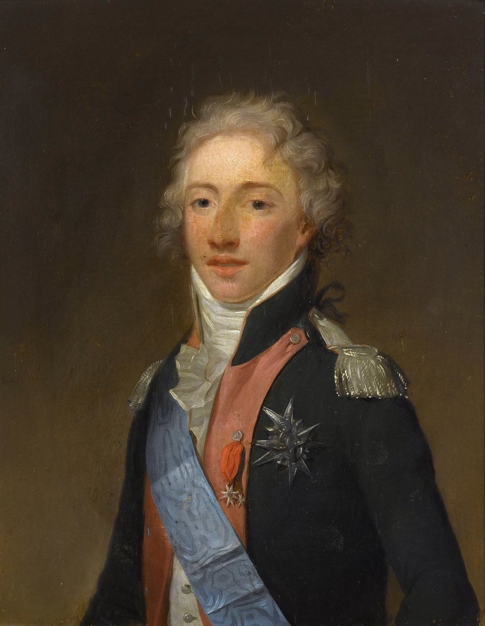アングレーム公ルイ＝アントワーヌ・ダルトワ（1775～1844年） 作： アンリ・ピエール・ダンルー