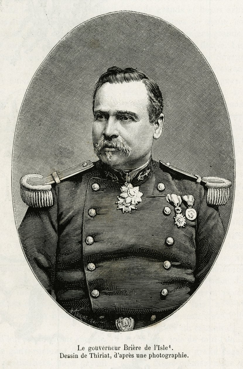 Porträt von Gouverneur Louis Brière de L