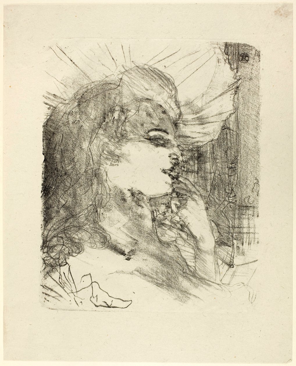 Treize Lithographys の Anna Held 作： アンリ・ド・トゥールーズ・ロートレック