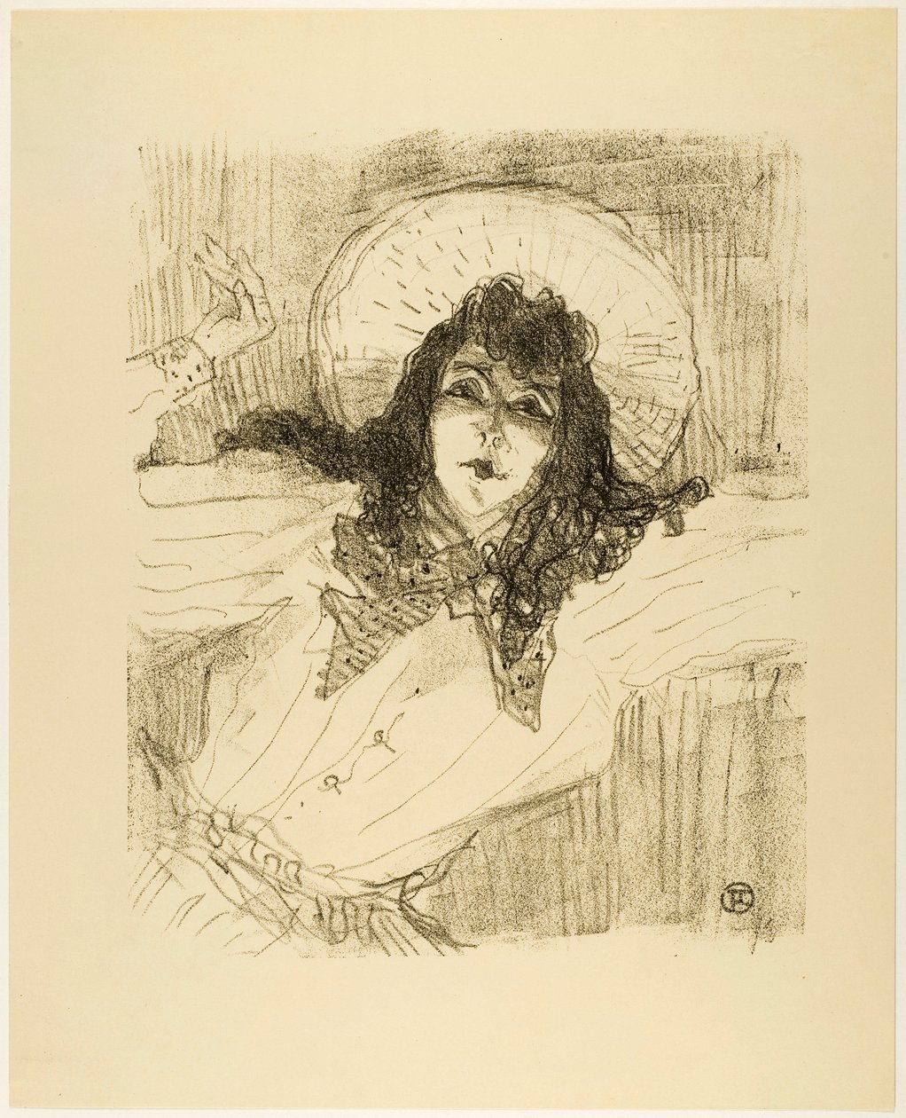 May Belfort、Treize Lithographies より 作： アンリ・ド・トゥールーズ・ロートレック