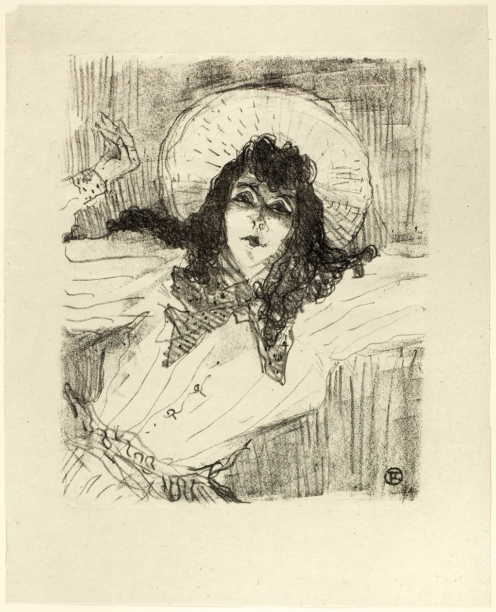 May Belfort、Treize Lithographies より 作： アンリ・ド・トゥールーズ・ロートレック