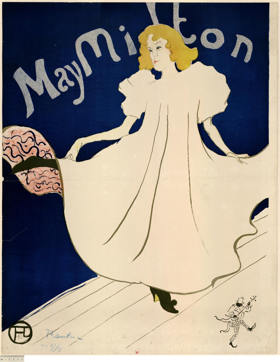 May Milton 作： アンリ・ド・トゥールーズ・ロートレック