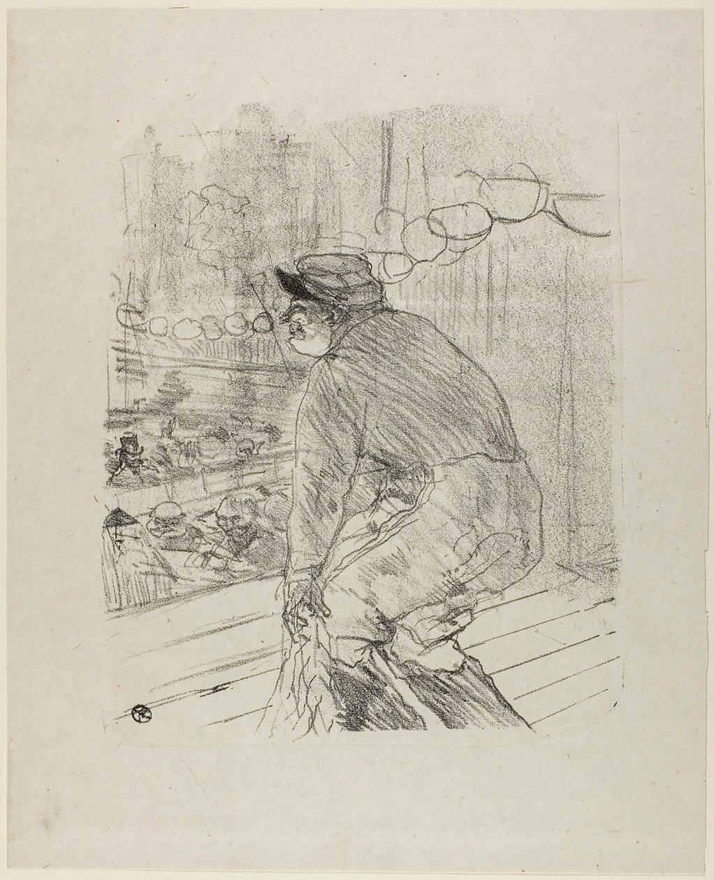 Treize Lithographies のポーリン 作： アンリ・ド・トゥールーズ・ロートレック