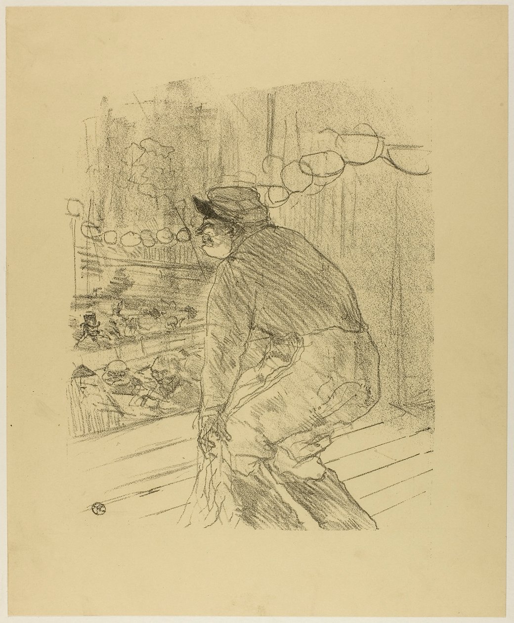 Treize Lithographys の Polin 作： アンリ・ド・トゥールーズ・ロートレック
