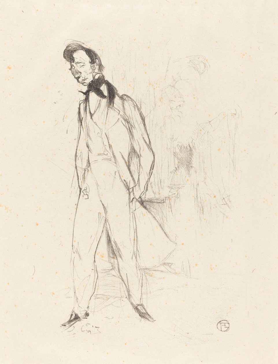 アドルフまたは悲しい若者 アドルフまたは悲しい若者、1894年。 作： アンリ・ド・トゥールーズ・ロートレック