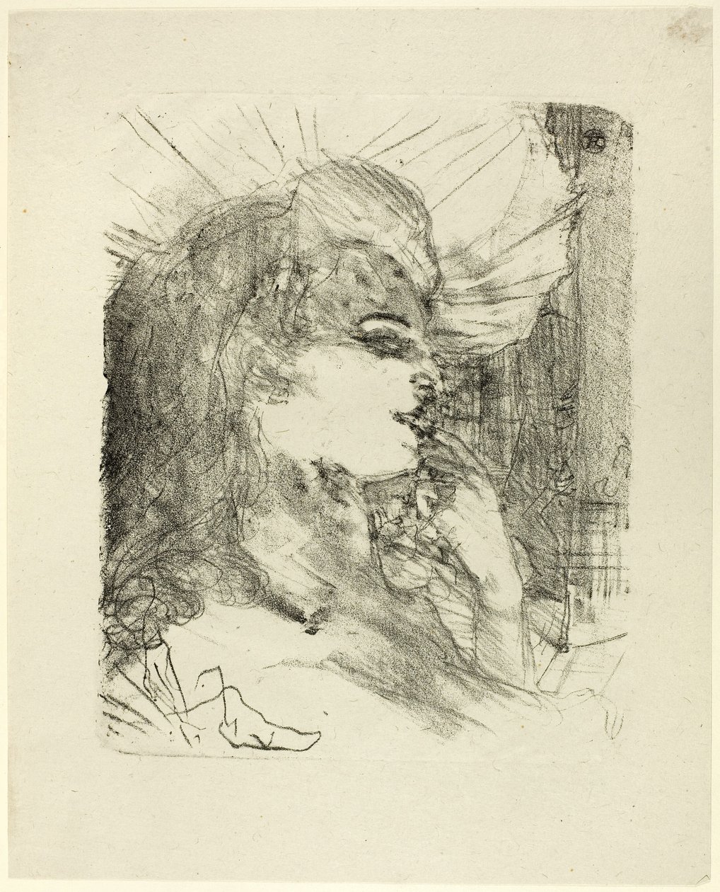 Treize Lithographys の Anna Held 作： アンリ・ド・トゥールーズ・ロートレック