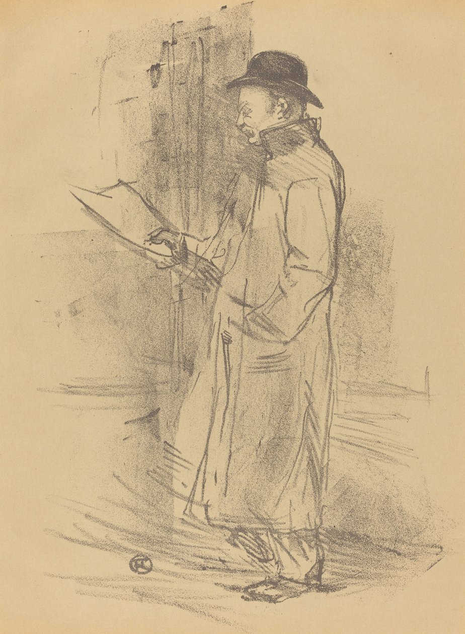 Firmin Gémier への寄附、1897 年。 作： アンリ・ド・トゥールーズ・ロートレック