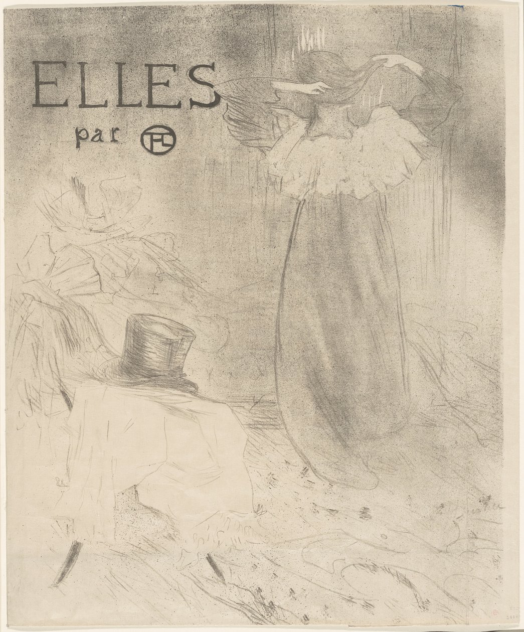Ellesのカバー 作： アンリ・ド・トゥールーズ・ロートレック