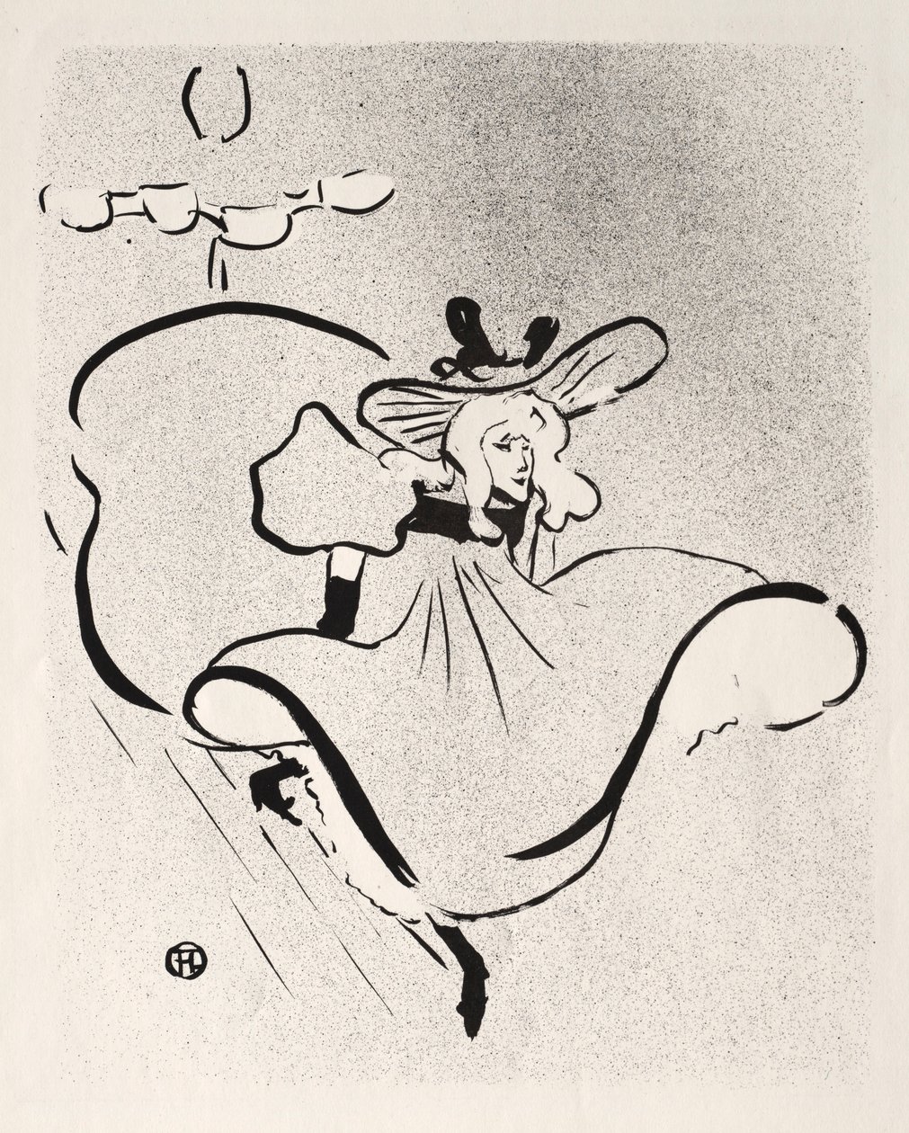 ジェーン、1893年4月。 作： アンリ・ド・トゥールーズ・ロートレック