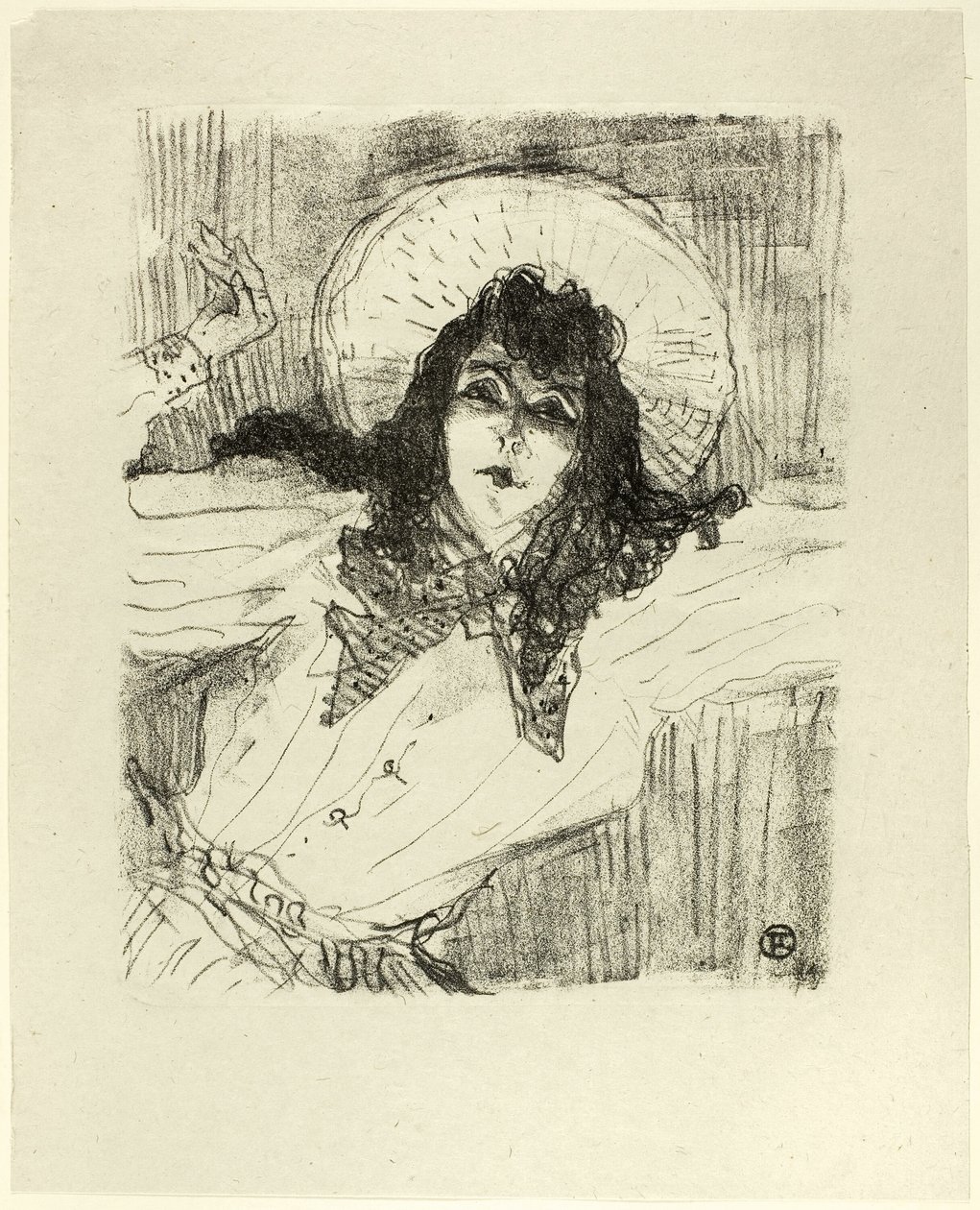 May Belfort、Treize Lithographies より 作： アンリ・ド・トゥールーズ・ロートレック