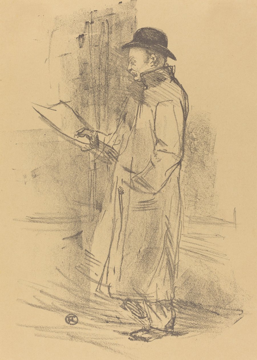 「Benefice Gemier」のためのプログラム (Programme du "Bénéfice Gemier") 作： アンリ・ド・トゥールーズ・ロートレック