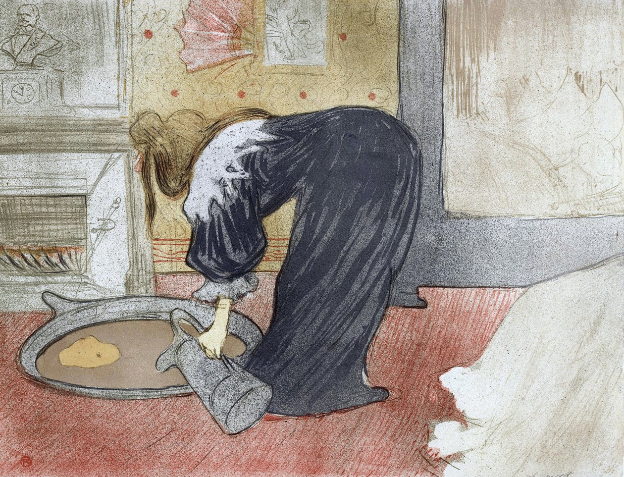 浴槽の女」（組曲「エール」より） - 「浴槽の女」 - 絵画：アンリ・ド・トゥールーズ・ロートレック（Toulouse-Lautrec）（1864-1901 作： アンリ・ド・トゥールーズ・ロートレック