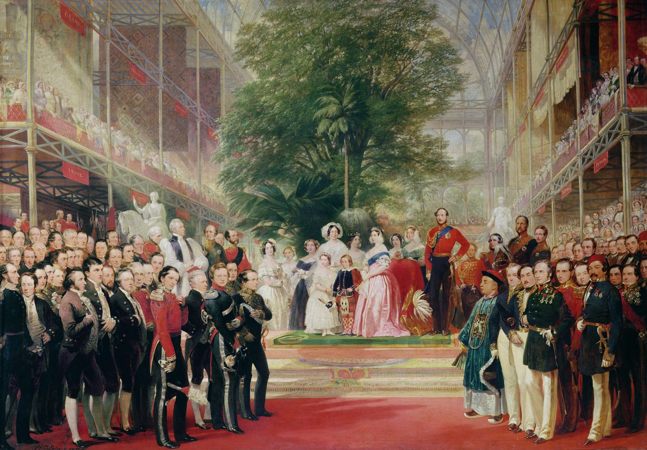 大展覧会のオープニング、1851-52 作： ヘンリー・コートニー・セルース