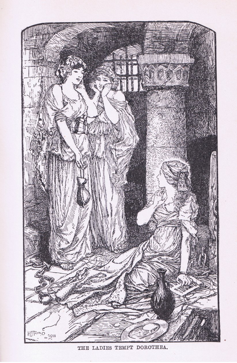 女性は1912年にDoretheaを誘惑する 作： ヘンリージャスティスフォード