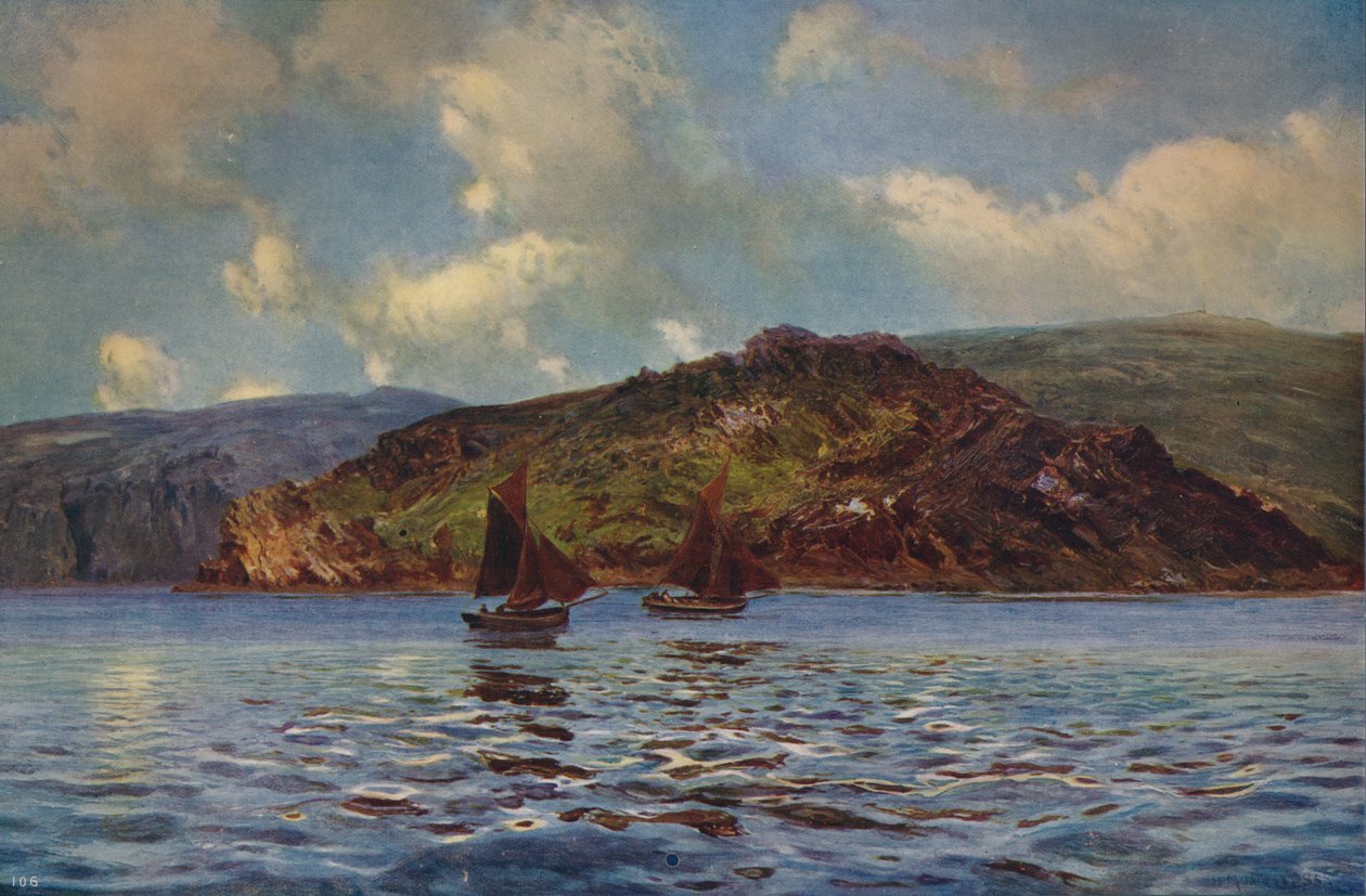 陸地のキャッツポーズ、1885年、c1915 作： ヘンリー・ムーア