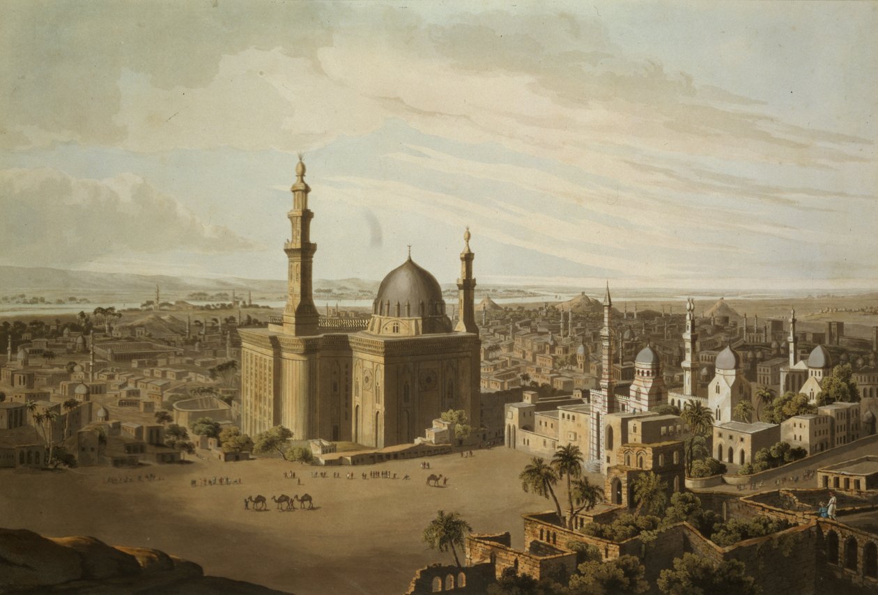 ダニエルハヴェル（1785-1826）1809によって刻まれたグランドカイロのビュー 作： ヘンリー・ソルト