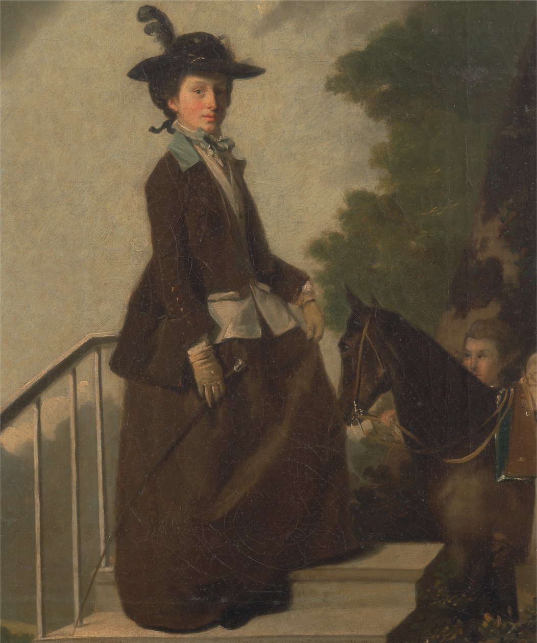 Elizabeth Bridgman, taiteilijan sisar 作： ヘンリー・ウォルトン
