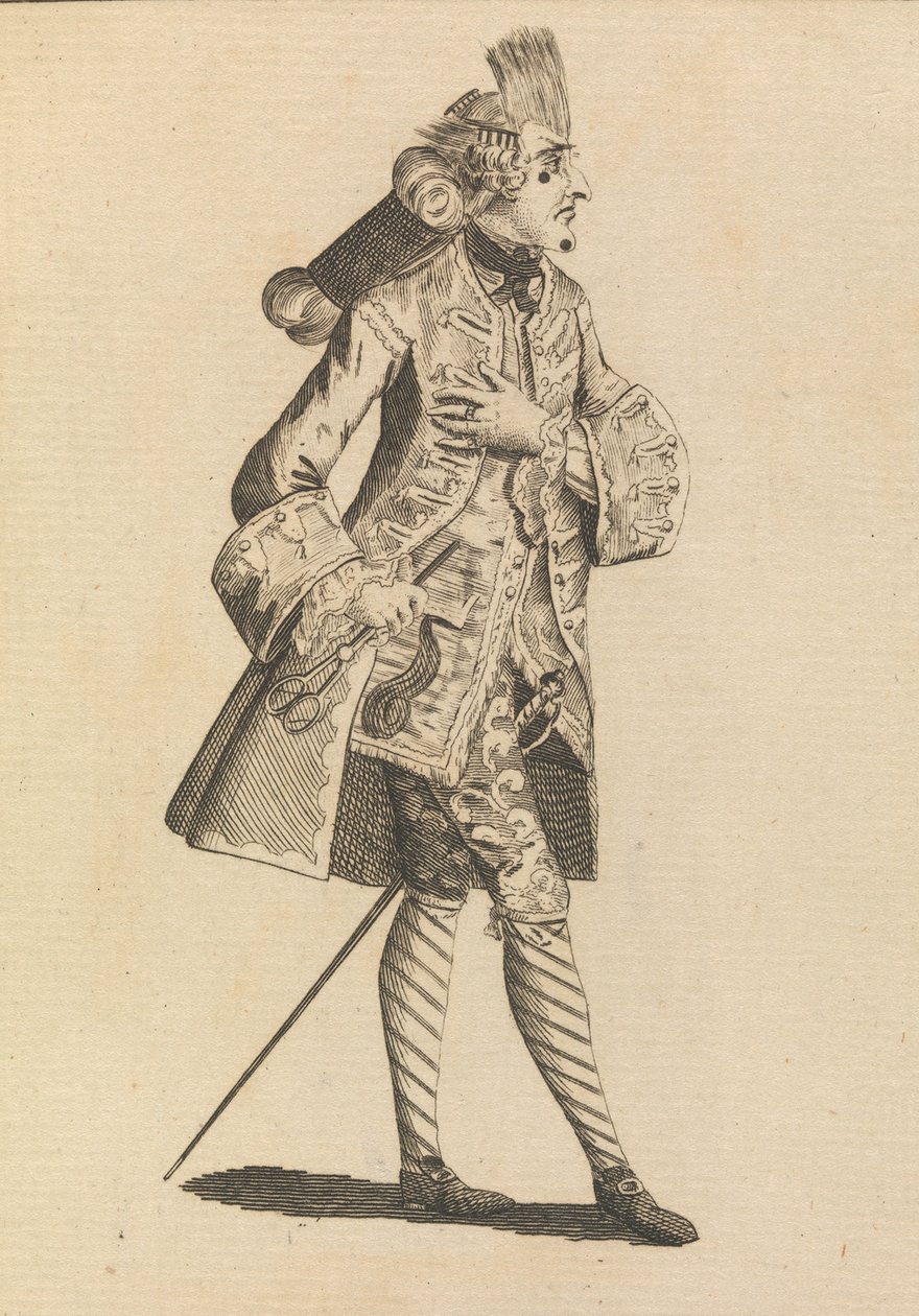Monsieur Le Frizeur, May 21, 1771. 作： ヘンリーウィリアムバンベリー。