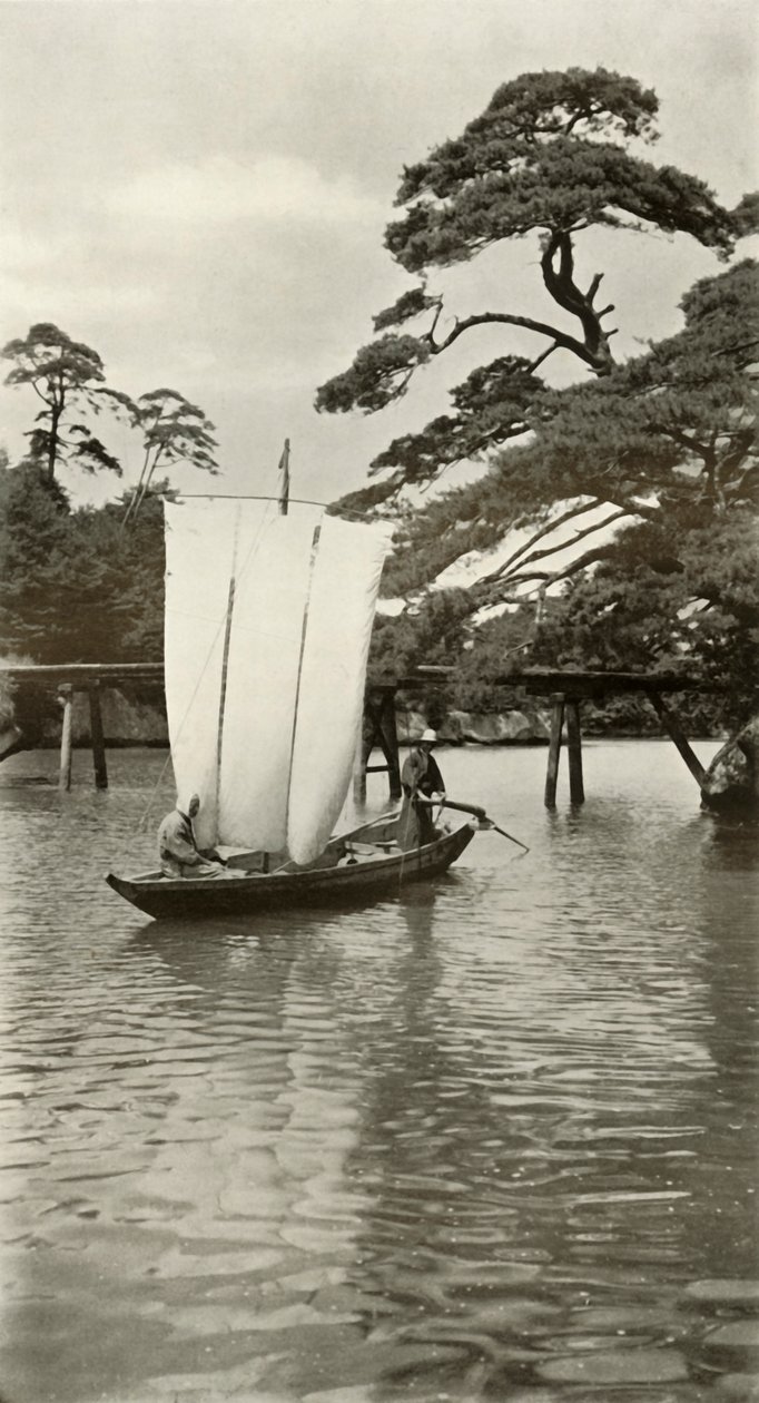 At Matsushima, 1910.  作： ハーバート・ポンティング